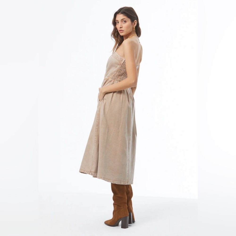 Young Fabulous & Broke- Donna Day Dress- Shitake size S - Picture 2 of 16